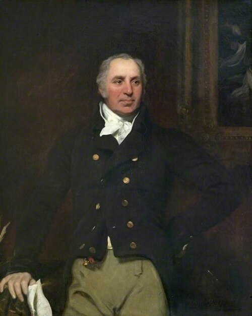 Richard Arkwright Junior (1755–1843), 1817, Henry William Pickersgill