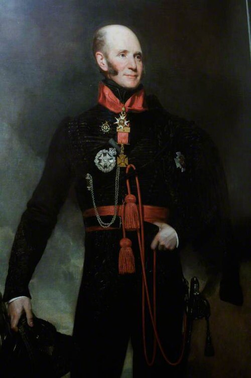 Major General Sir George Ridout Bingham (1777–1833) (detail), , Henry William Pickersgill