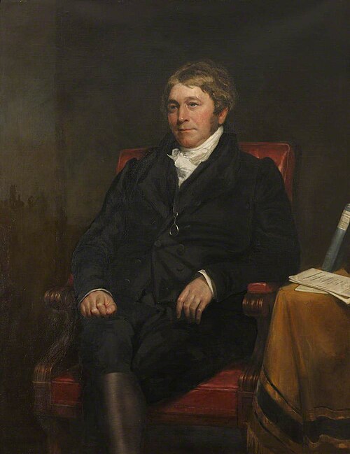 James Tate (1771–1843), Master of Richmond School, Classical Scholar, 1832, Henry William Pickersgill
