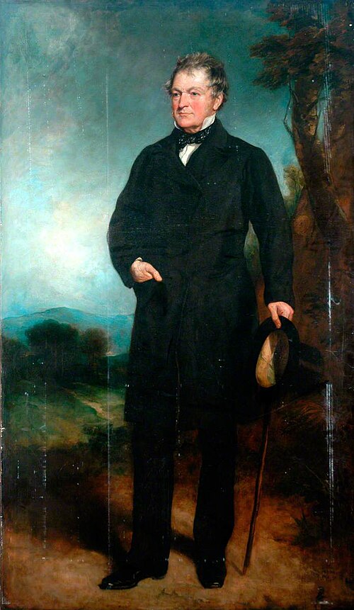 Sir Edmund Beckett (known as Edmund Denison) (1787–1874), 4th Bt, Chairman of the Great Northern Rai, 1850, Henry William Pickersgill