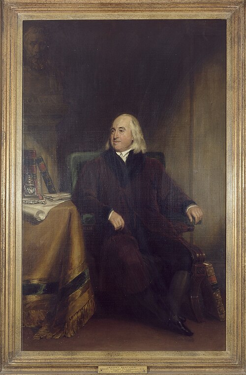 Jeremy Bentham (1748–1832), 1829, Henry William Pickersgill