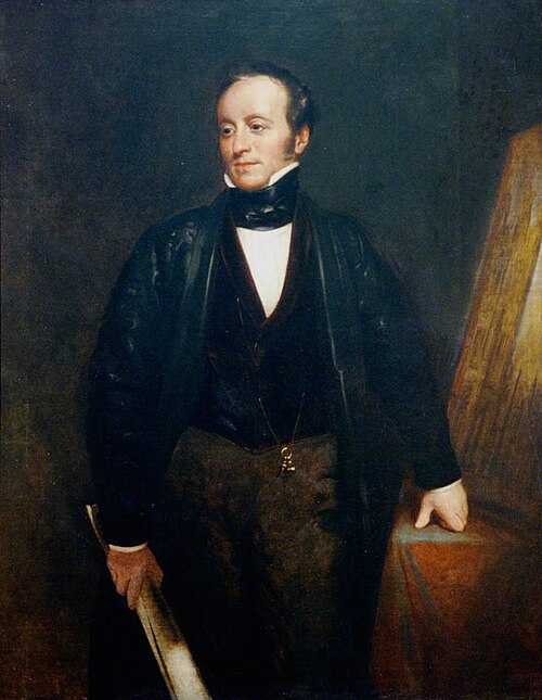 Sir Charles Barry (1795–1860), Architect, , Henry William Pickersgill