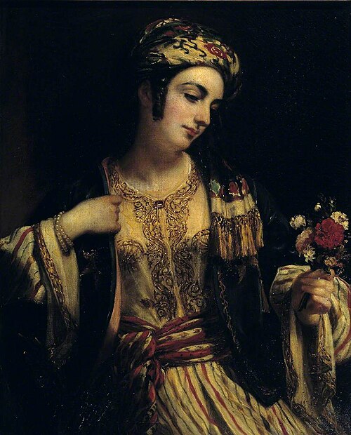 A Syrian Maid, 1837, Henry William Pickersgill