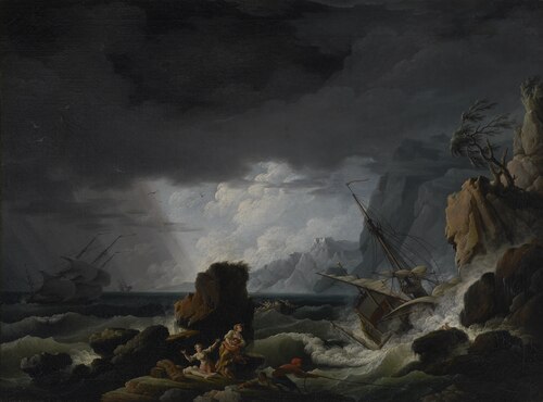 The Shipwreck, 1769, Jean Henry dit Henry d'Arles