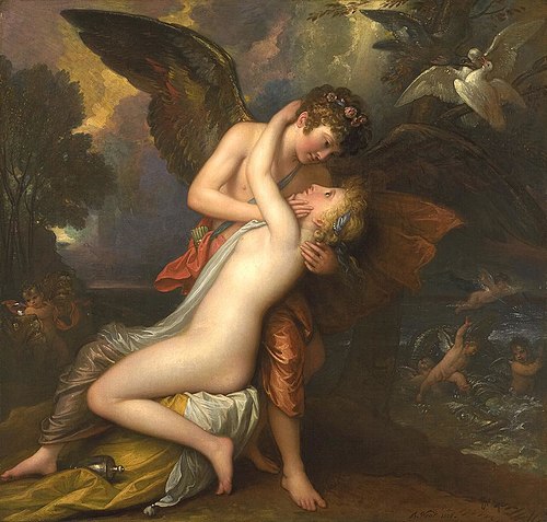 Cupid and Psyche, 1808, Benjamin West