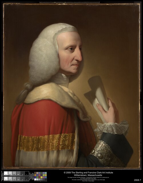 Portrait of George, First Lord Lyttelton, 1772, Benjamin West