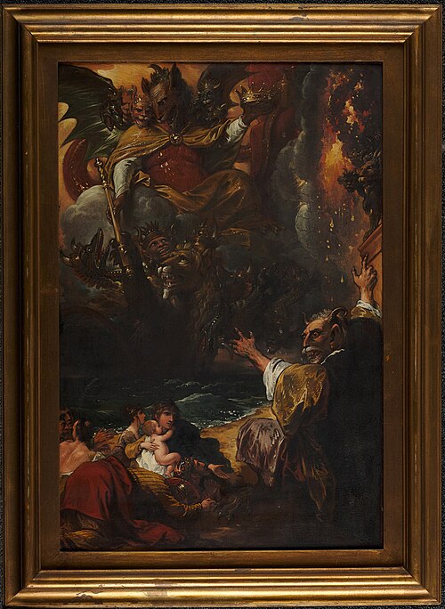 The Beast Riseth Out of the Sea, 1797, Benjamin West
