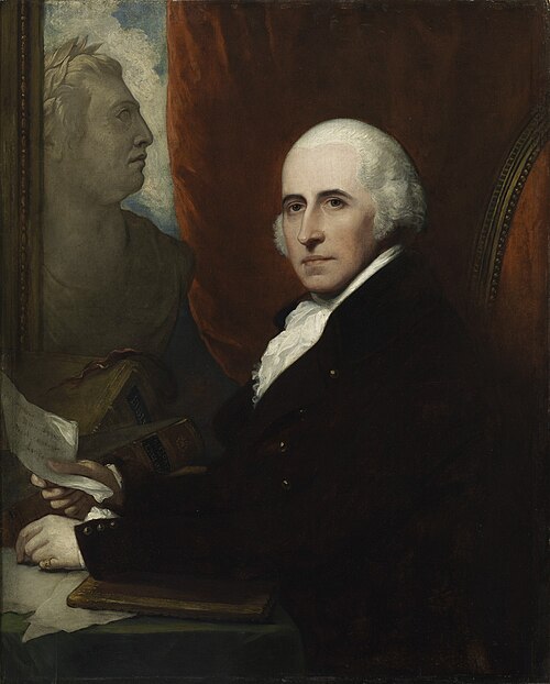 Autoportrait, 1818, Benjamin West