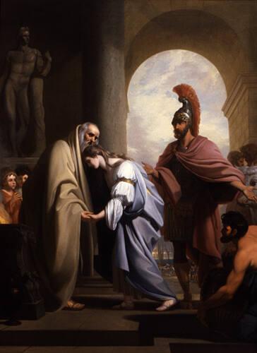 Chryseis returned to her Father, 1771, Benjamin West
