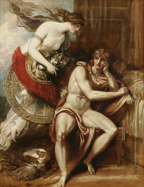Thetis Bringing the Armor to Achilles, 1805, Benjamin West