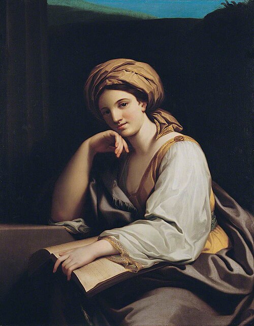 A Sibyl with a Book (copy after Anton Raphael Mengs), 1761, Benjamin West