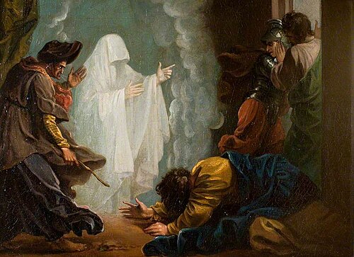 Saul and the Witch of Endor, , Benjamin West