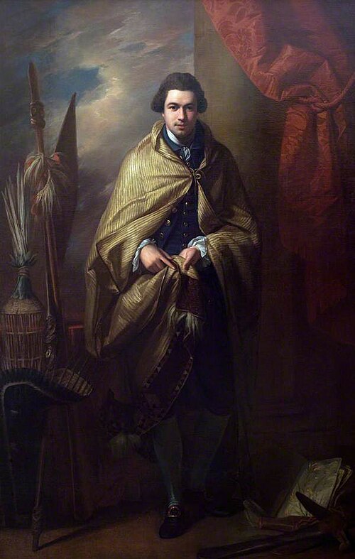 Sir Joseph Banks (1743–1820), 1st Bt, GCB, PRS, 1771, Benjamin West
