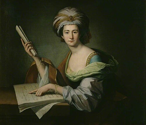 Anna Maria Shutz, Lady Griffin, 1772, Benjamin West