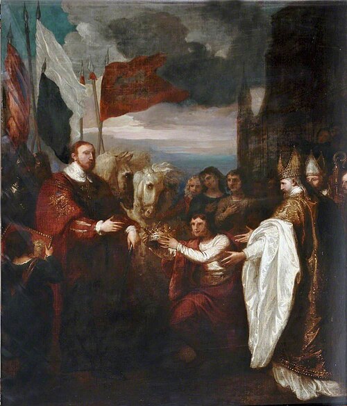 The Presentation of the Crown to William I, 1794, Benjamin West