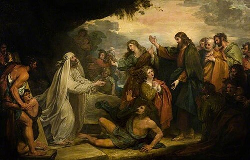 The Raising of Lazarus, 1788, Benjamin West