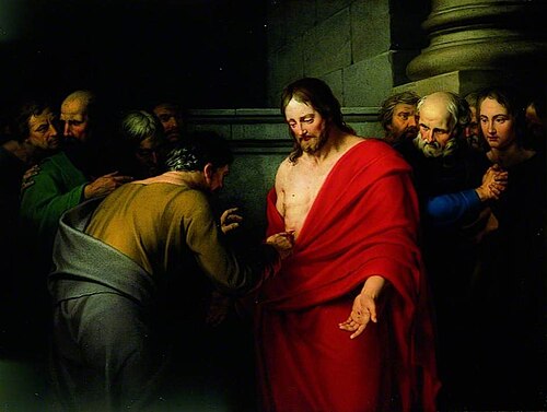 The Incredulity of St Thomas, , Benjamin West