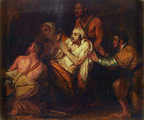 Christ Healing the Sick (sketch), , Benjamin West
