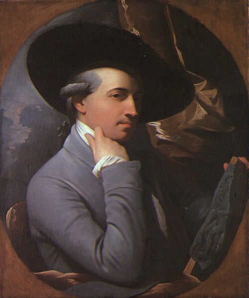 Selbstporträt, 1770, Benjamin West