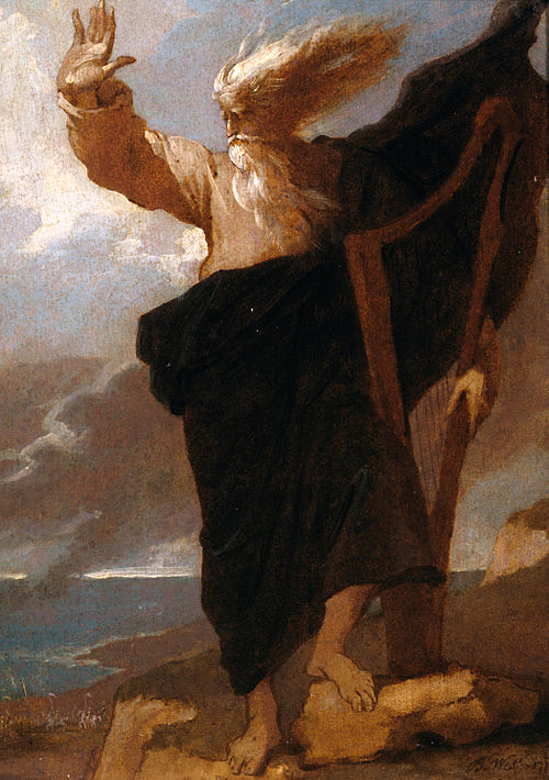 The Bard, 1778, Benjamin West