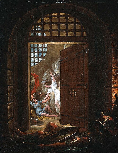 St. Peter Released from Prison, 1800, Benjamin West