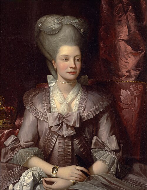 Queen Charlotte, 1777, Benjamin West