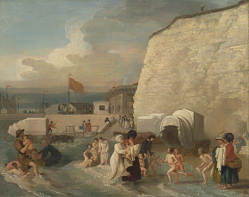 The Bathing Place at Ramsgate, 1788, Benjamin West