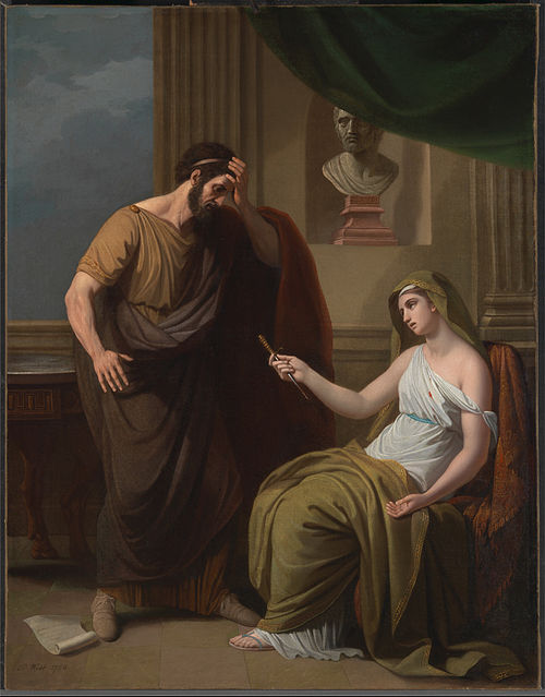 Paetus and Arria, 1766, Benjamin West