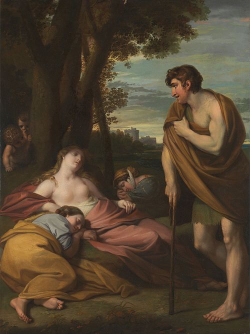 Cymon and Iphigenia, 1766, Benjamin West