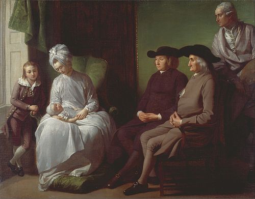 The Artist and His Family, 1772, Benjamin West