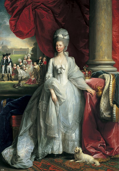 Queen Charlotte (1744-1818), 1779, Benjamin West