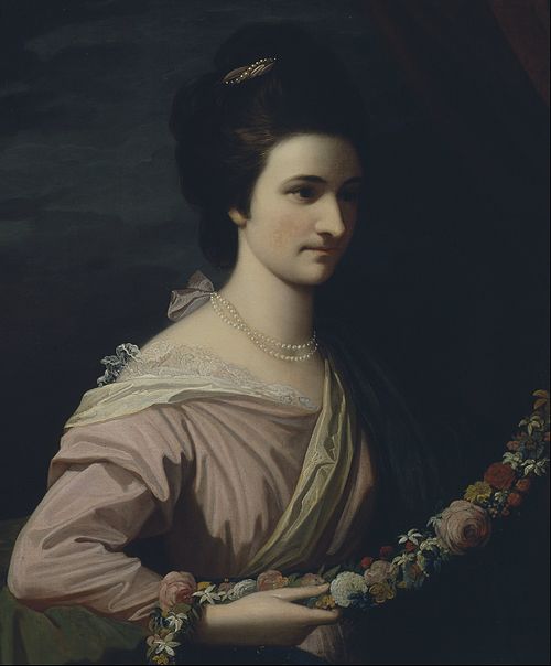 Miss Elizabeth Milward, 1770, Benjamin West