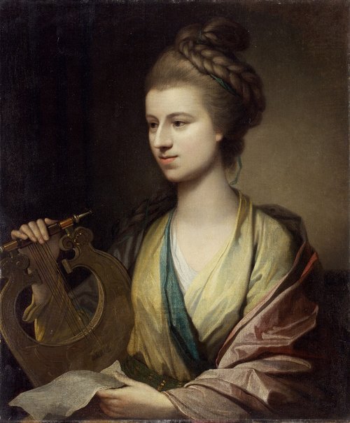 Portrait of Miss Sarah Elizabeth Young, Subsequently Mrs. Richard Ottley, 1775, Benjamin West