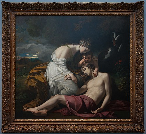 Venus Lamenting the Death of Adonis, , Benjamin West
