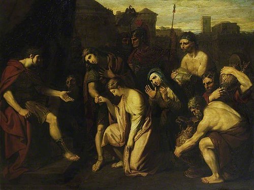 The Continence of Scipio, 1766, Benjamin West