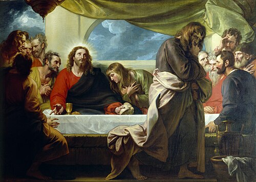 The Last Supper, 1786, Benjamin West
