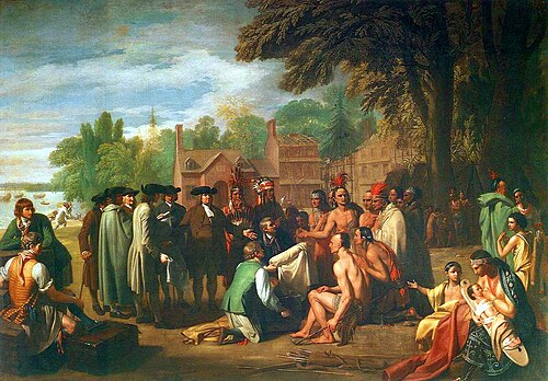 Penn's Treaty with the Indians, 1771, Benjamin West