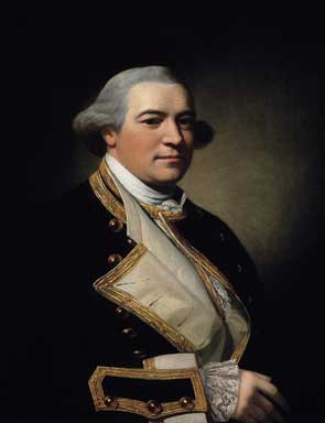 Portrait of Captain Christopher Codrington Bethell, 1769, Benjamin West