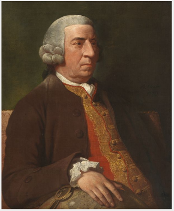 Portrait of Admiral Ommaney, 1773, Benjamin West