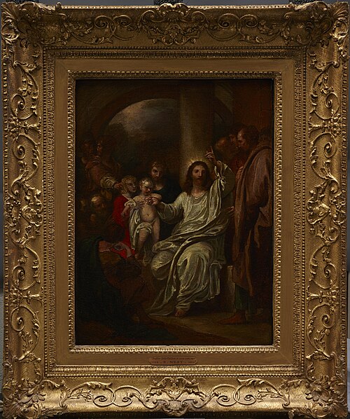Christ Showing the Little Children as the Emblem of Heaven, 1815, Benjamin West