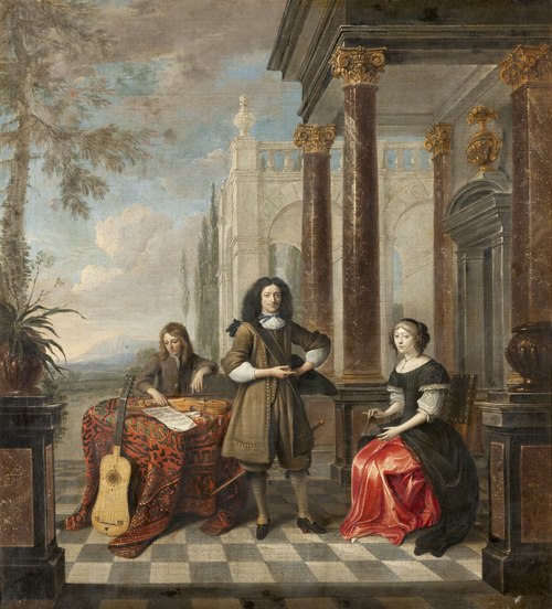 Portrait of a Family, 1650, Hieronymus Janssens