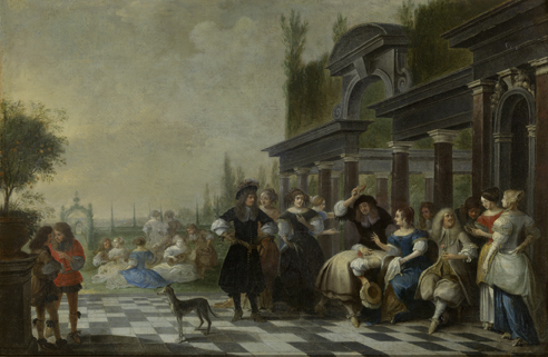 Patty-cake, 1656, Hieronymus Janssens