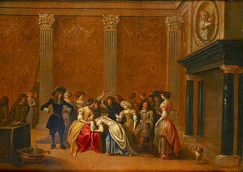 La Main chaude, 1674, Hieronymus Janssens