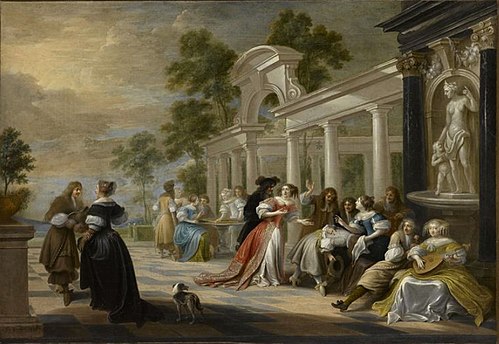 La Main chaude, 1675, Hieronymus Janssens