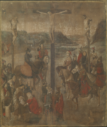 The Crucifixion, 1454, Dirk Bouts