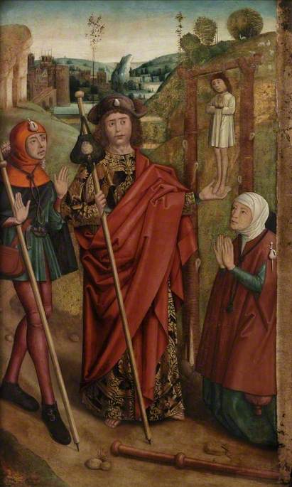 The Miracle of the Gallows, 1447, Dirk Bouts