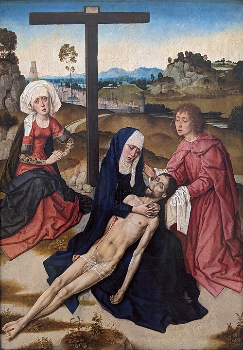 La Déploration du Christ, 1460, Dirk Bouts