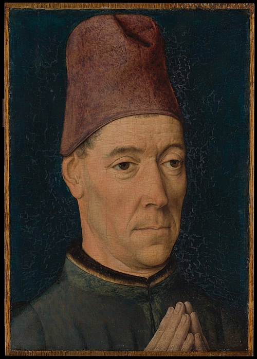 Portrait d'un inconnu, 1470, Dirk Bouts