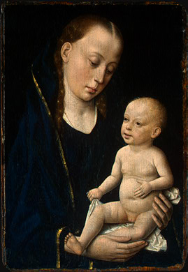 Vierge à l'Enfant, 1465, Dirk Bouts