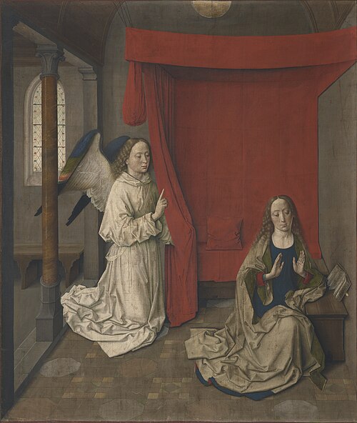 L'Annonciation, 1454, Dirk Bouts
